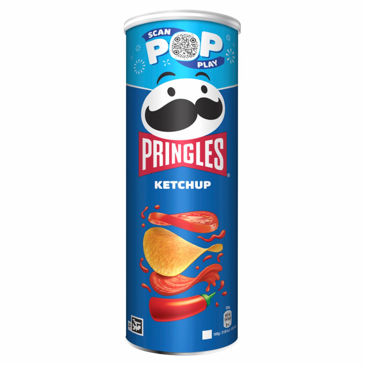 Zdjęcia - Pringles Ketchup Chrupki 165 g