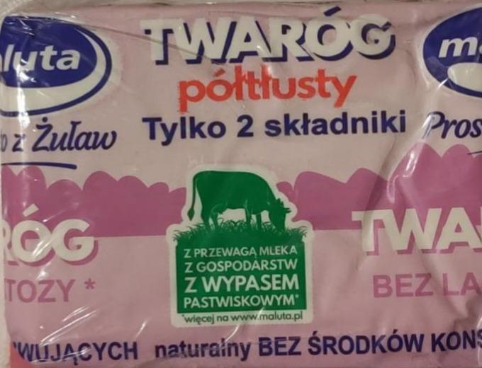 Zdjęcia - Twaróg półtłusty bez laktozy Maluta