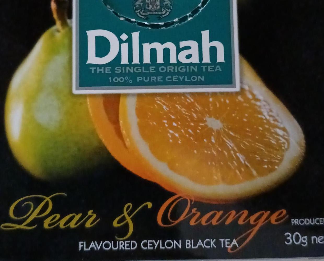 Zdjęcia - Black Tea Pear Orange Dilmah