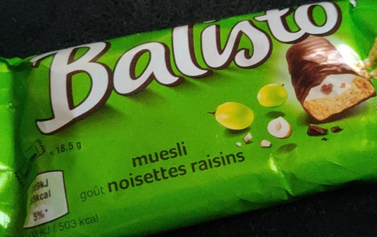 Zdjęcia - Muesli noisettes raisins Balisto