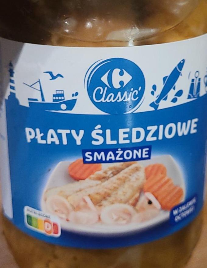 Zdjęcia - Płaty Śledziowe Smażone Carrefour classic