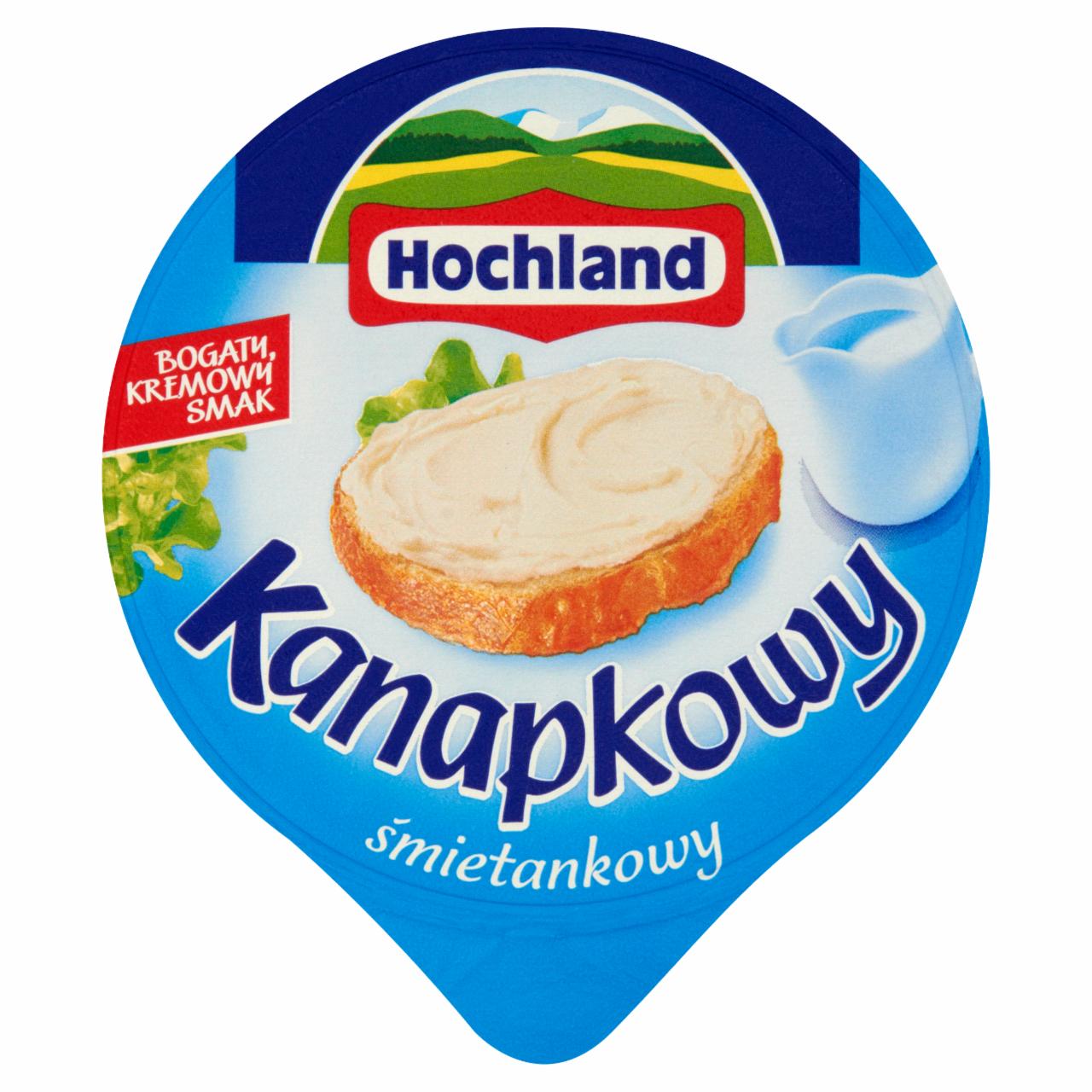 Zdjęcia - Hochland Kanapkowy Krem śmietankowy 150 g