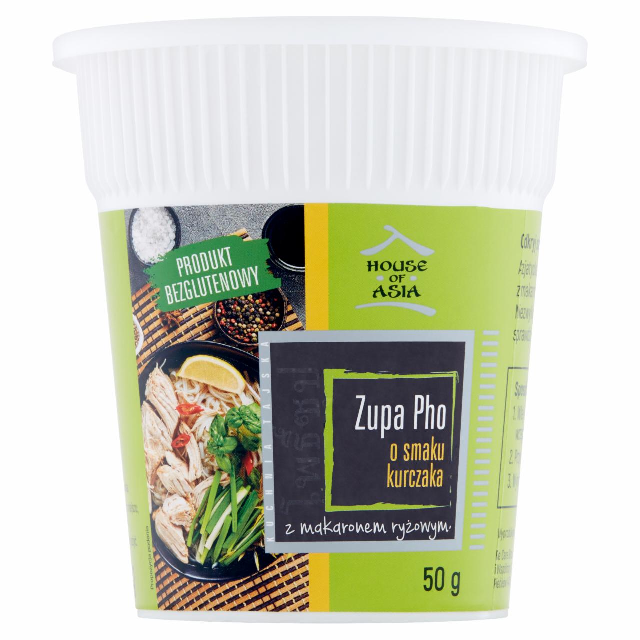 Zdjęcia - House of Asia Zupa Pho o smaku kurczaka 50 g