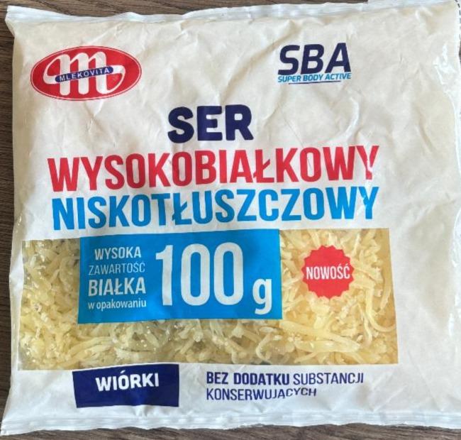 Zdjęcia - Ser wysokobiałkowy niskotłuszczowy Mlekovita