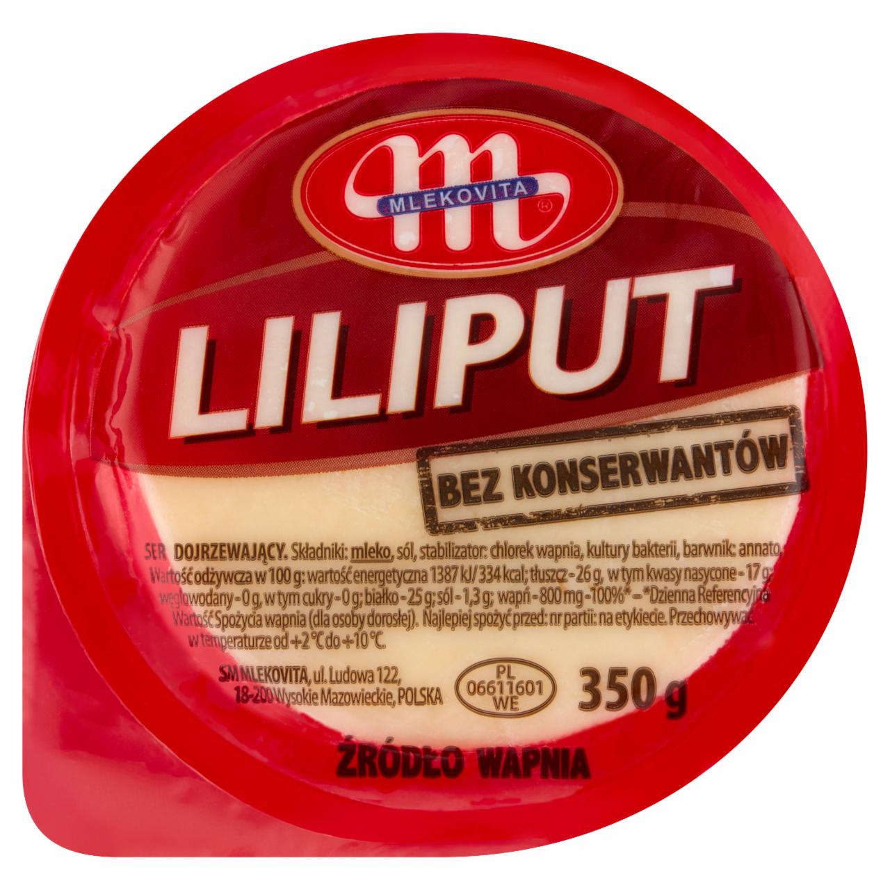 Zdjęcia - Mlekovita Ser Liliput 350 g