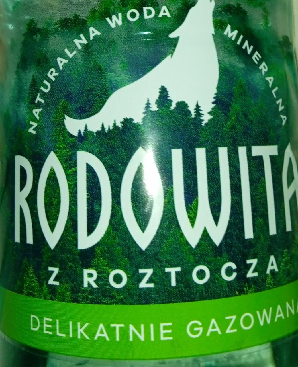 Zdjęcia - Woda delikatnie gazowana Rodowita