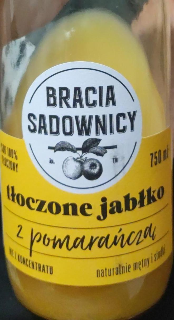 Zdjęcia - Tłoczone jabłko z pomarańczą Bracia sadownicy