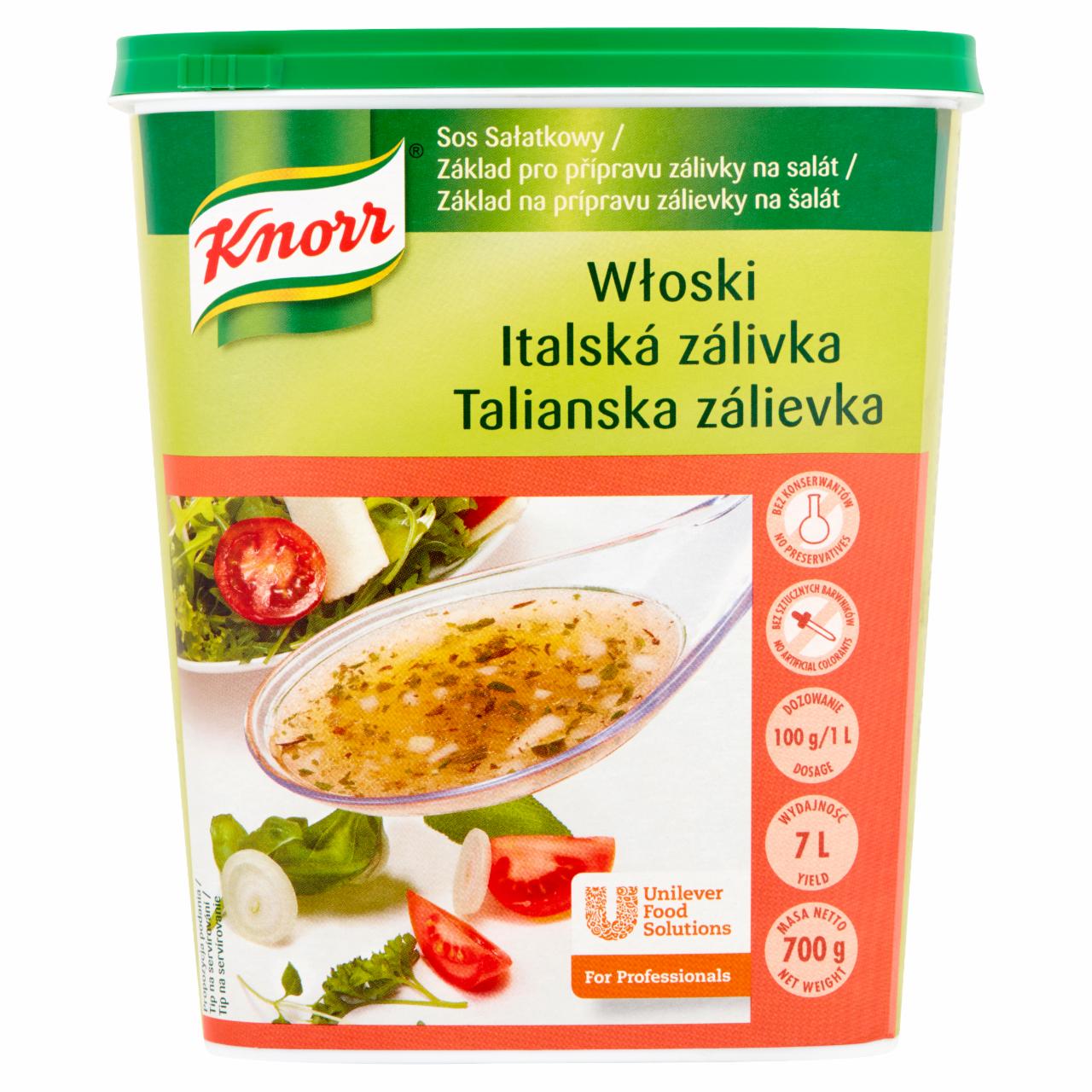 Zdjęcia - Knorr Sos sałatkowy włoski 700 g