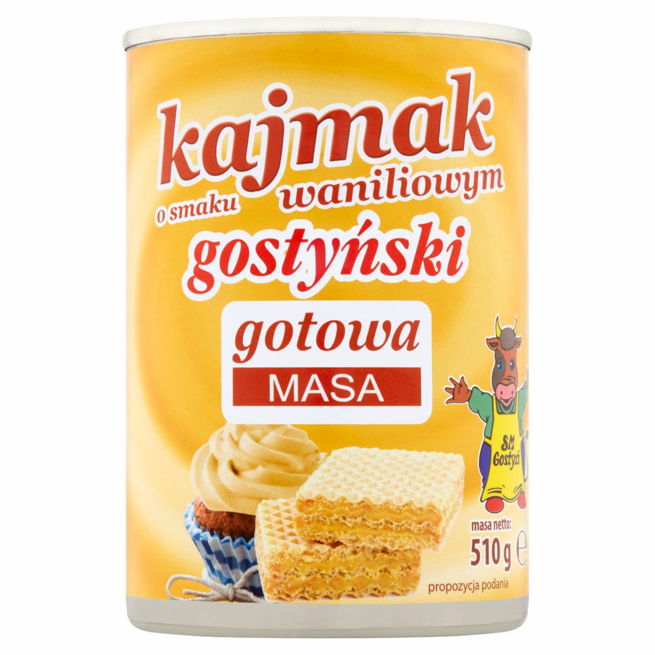 Zdjęcia - SM Gostyń Kajmak o smaku waniliowym gostyński 510 g