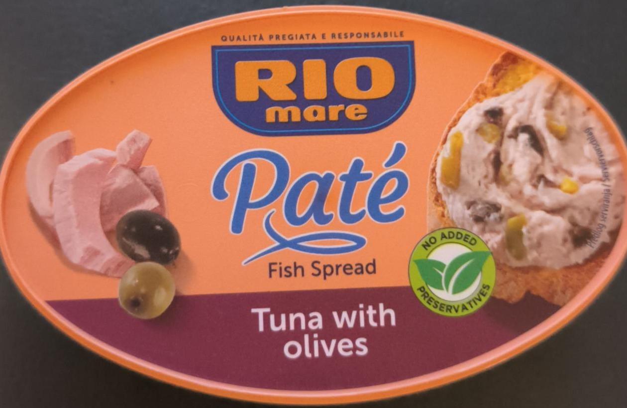 Zdjęcia - Rio Mare Pasztet z tuńczyka z oliwkami 115 g