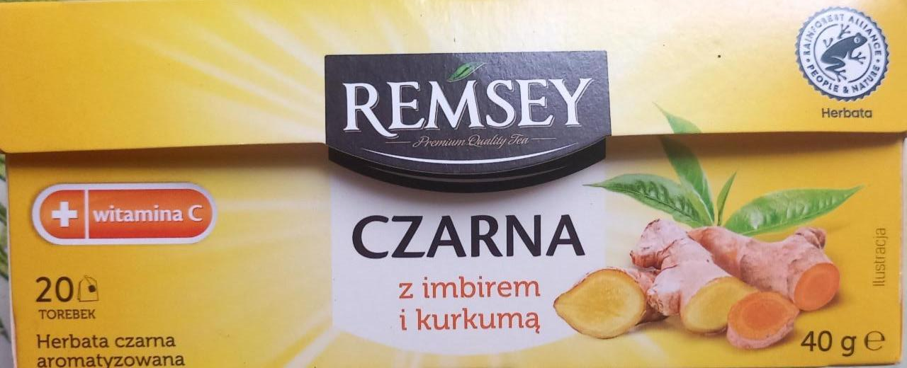 Zdjęcia - Czarna z imbirem i kurkumą Remsey