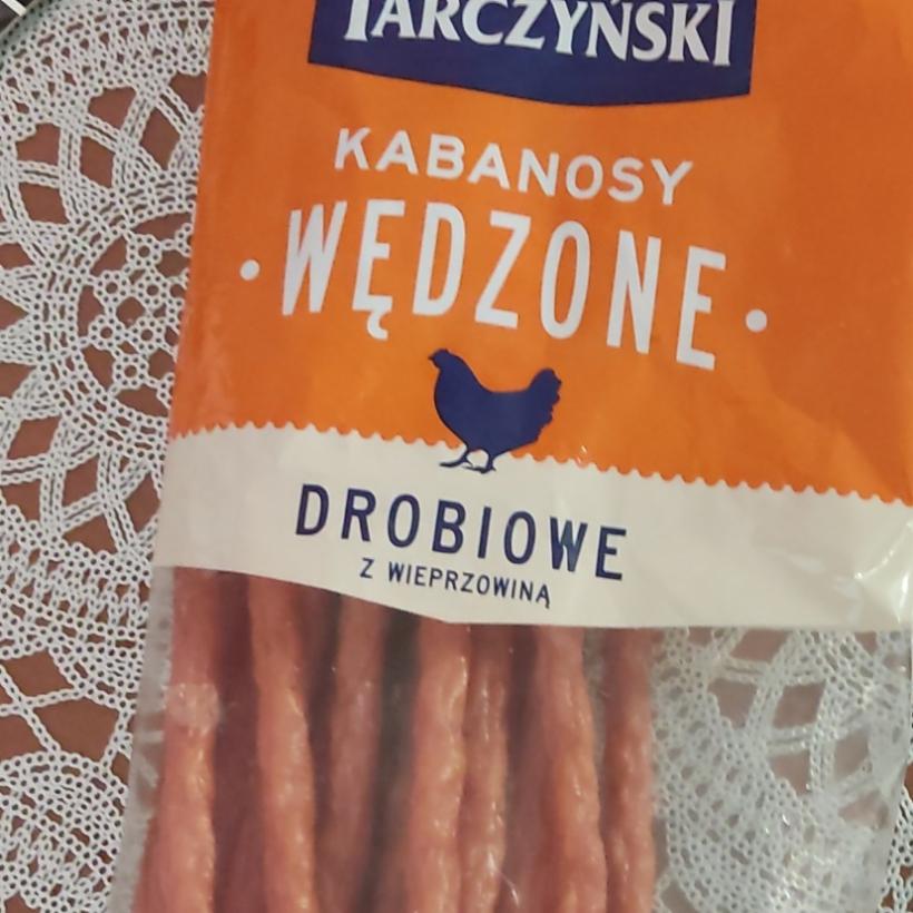 Zdjęcia - Kabanosy wędzone drobiowe z wieprzowiną Tarczyński