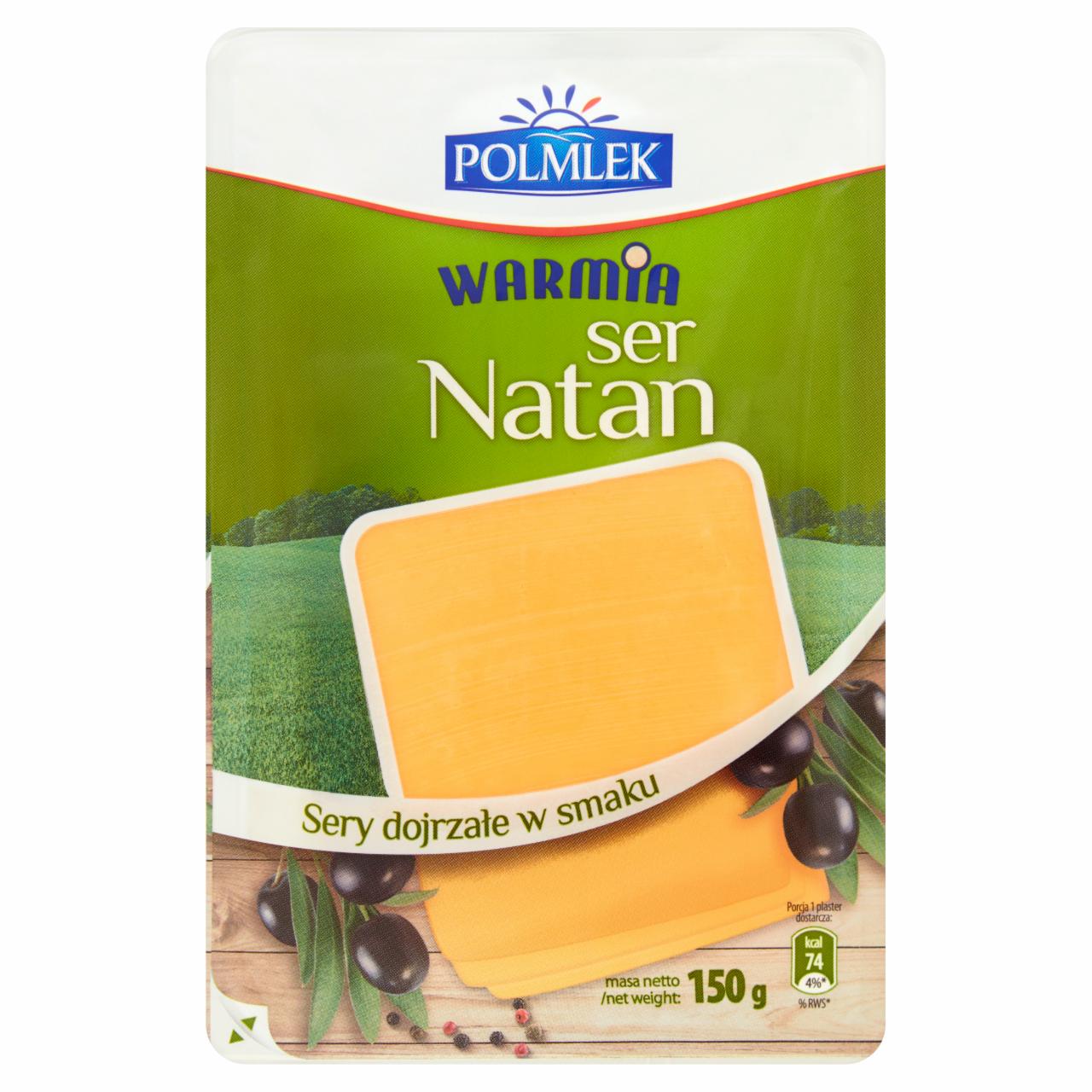 Zdjęcia - Polmlek Ser Natan plastry 150 g