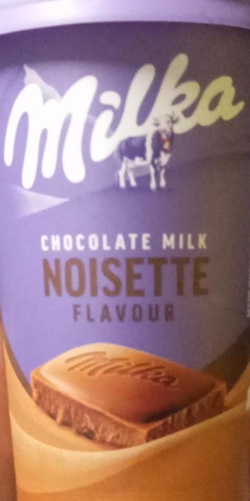 Zdjęcia - Chocolate milk noisette flavour Milka