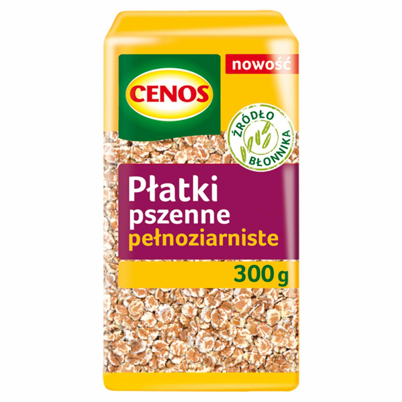 Zdjęcia - Cenos Płatki pszenne pełnoziarniste 300 g