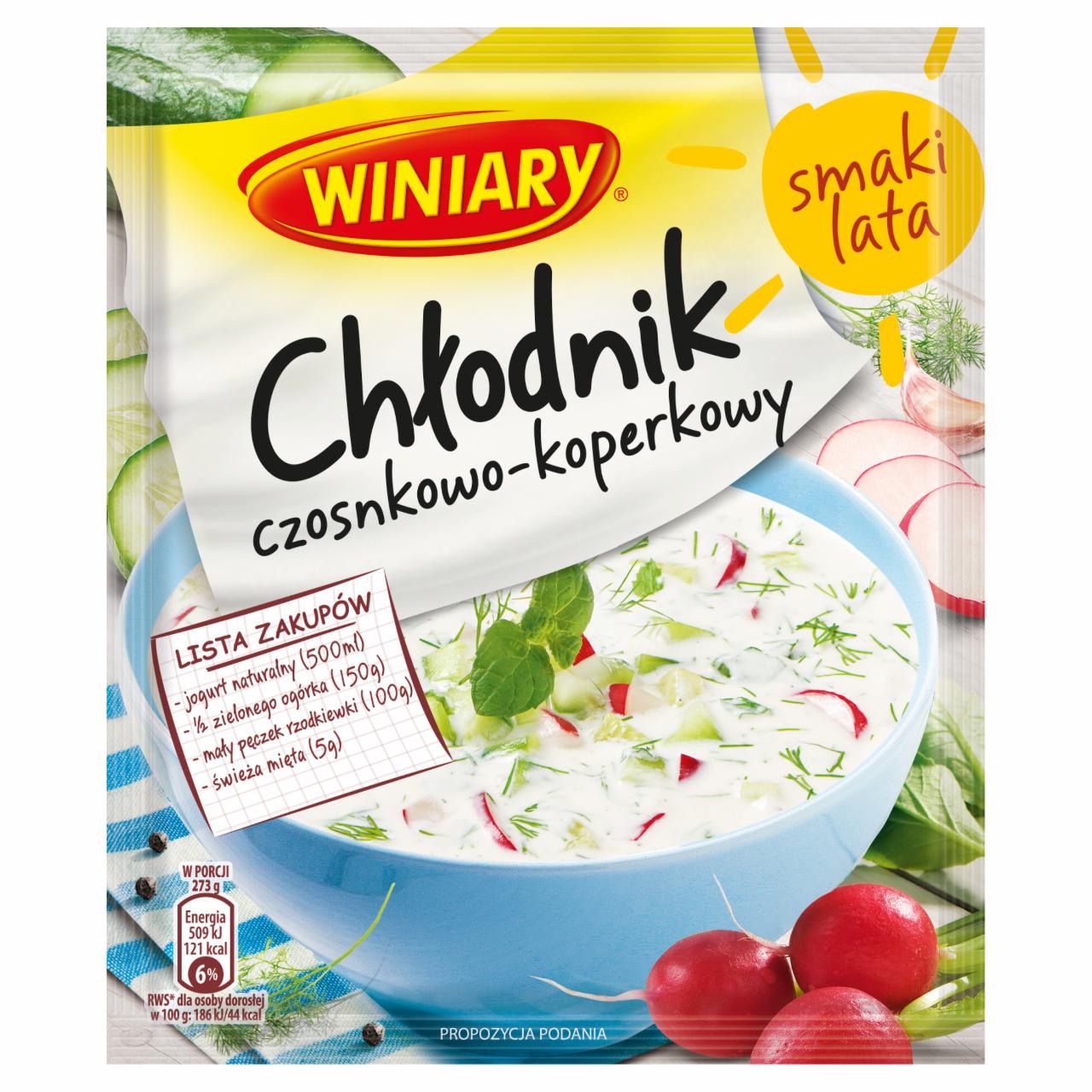 Zdjęcia - Winiary Chłodnik czosnkowo-koperkowy 43 g