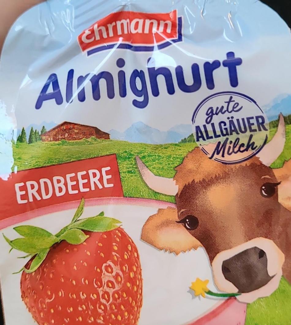 Zdjęcia - Almighurt Erdbeere Ehrmann