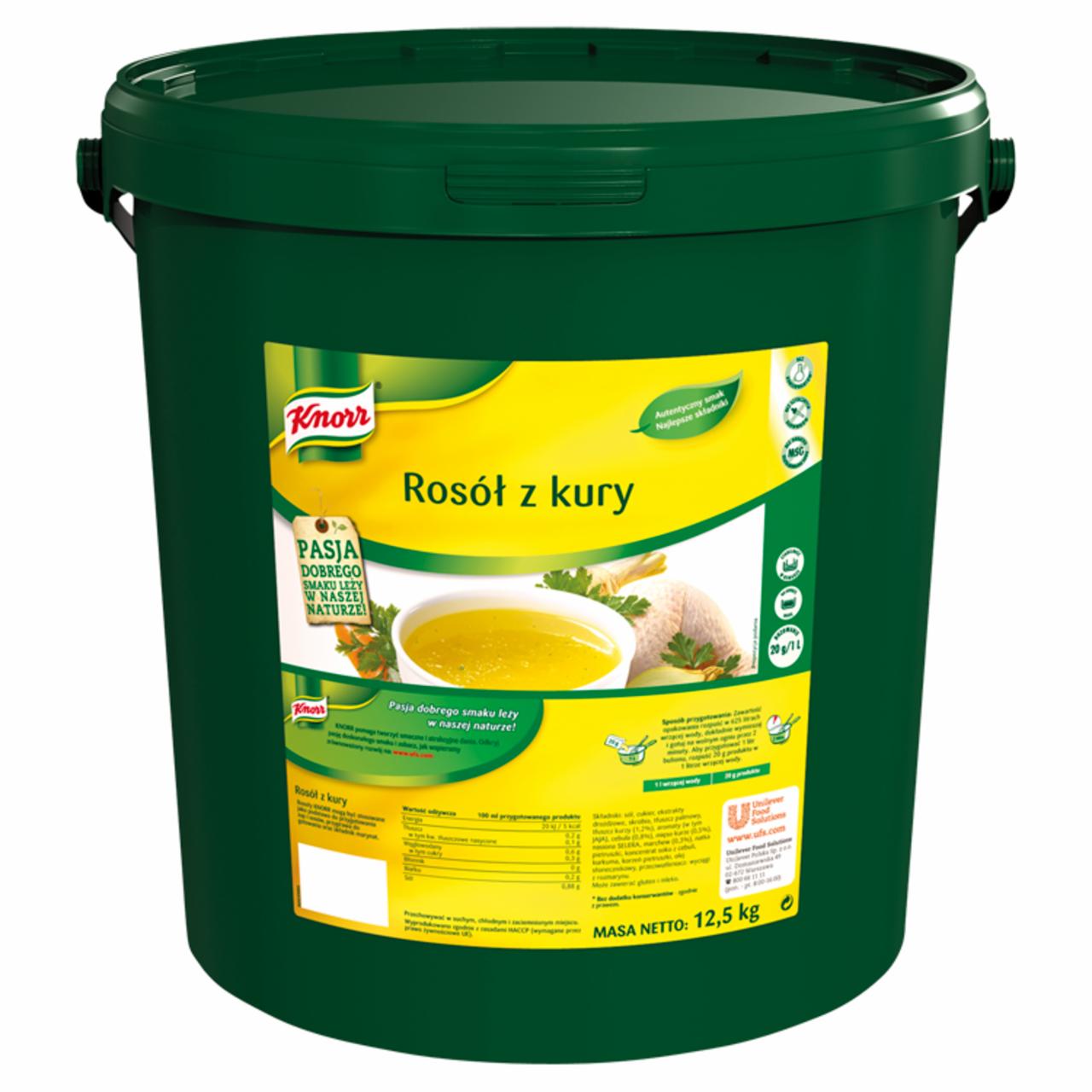 Zdjęcia - Knorr Rosół z kury 12,5 kg