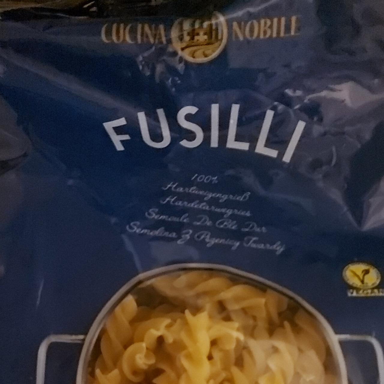 Zdjęcia - Makaron Fusilli Cucina Nobile