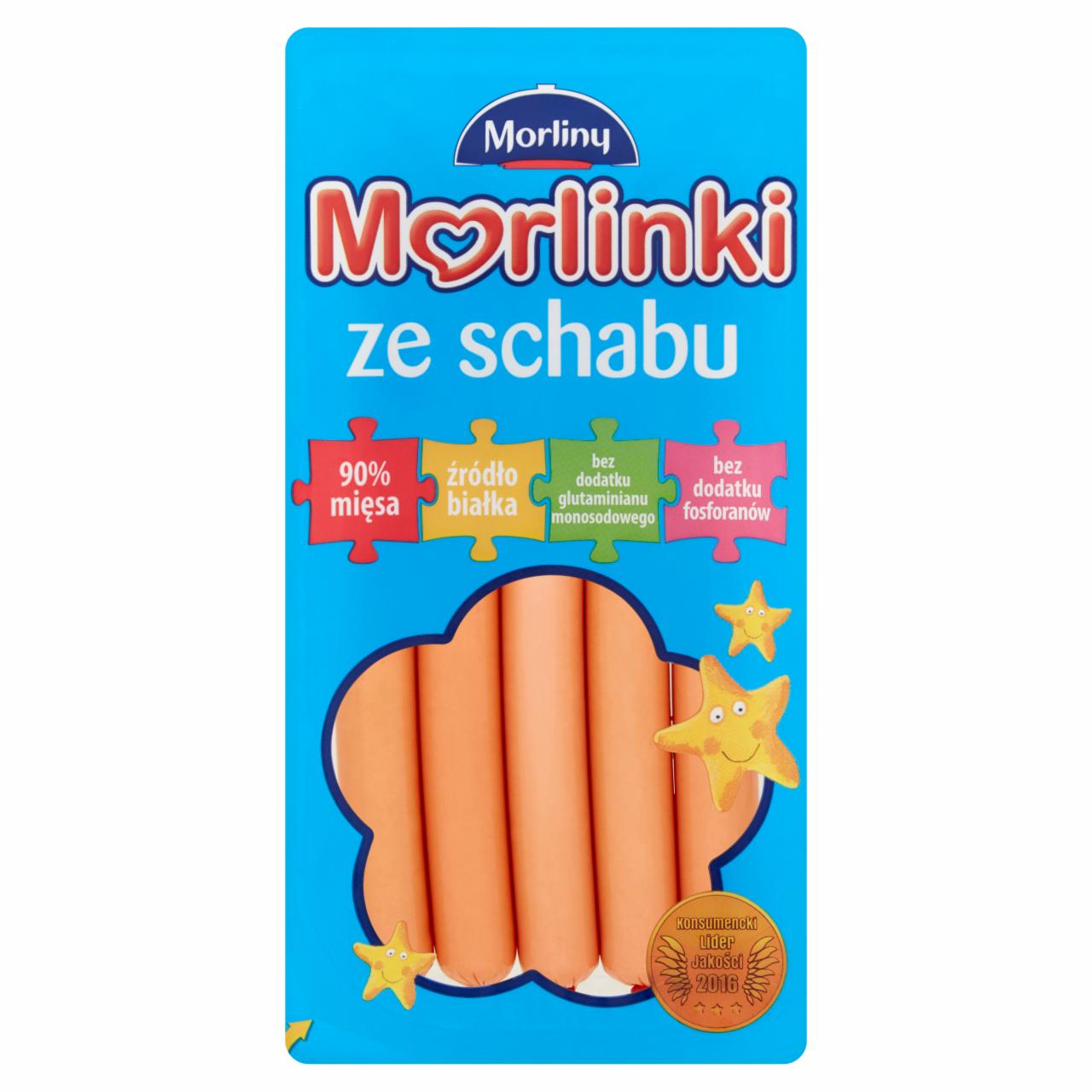 Zdjęcia - Morliny Morlinki ze schabu Kiełbasa 160 g