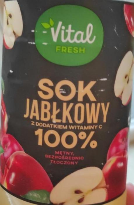 Zdjęcia - Sok jabłkowy z dodatkiem witaminy C vital fresh