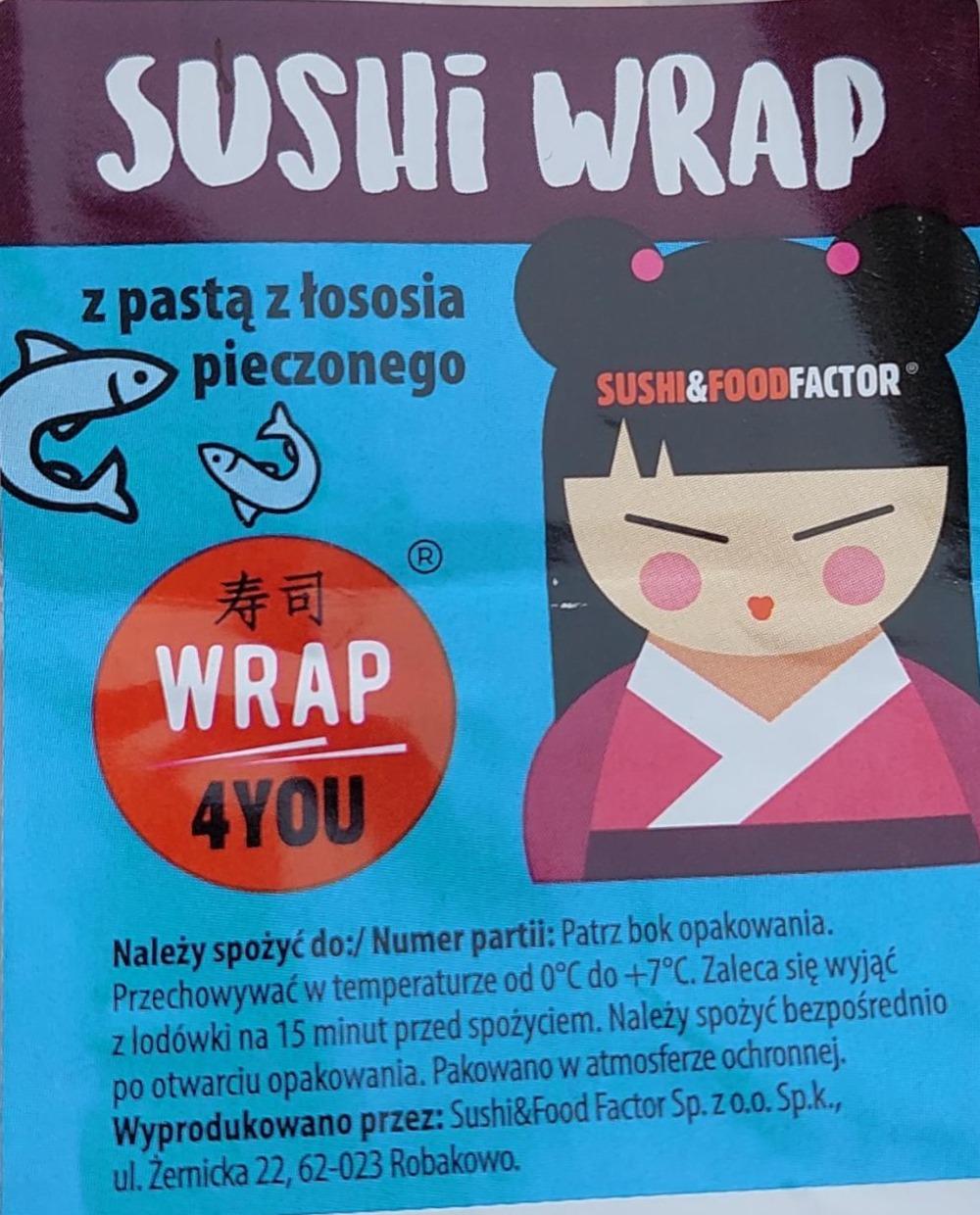 Zdjęcia - Sushi wrap z pastą z łososia pieczonego Wrap4You