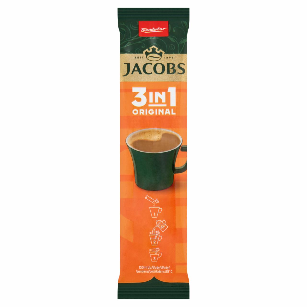 Zdjęcia - Jacobs 3in1 Original Rozpuszczalny napój kawowy 12,6 g