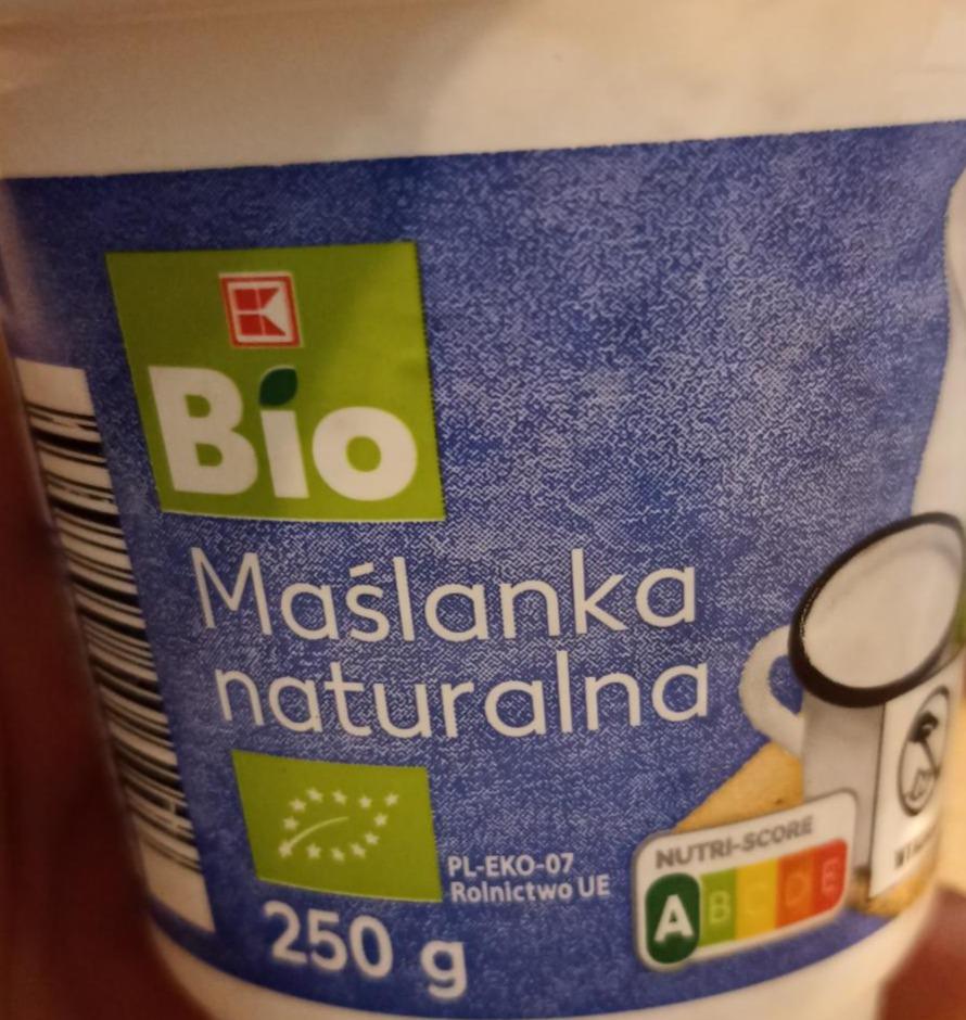 Zdjęcia - Maślanka naturalna Bio Kaufland