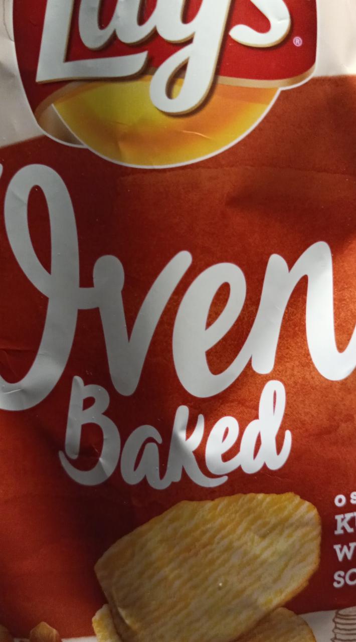 Zdjęcia - Lay's oven baked o smaku kurki