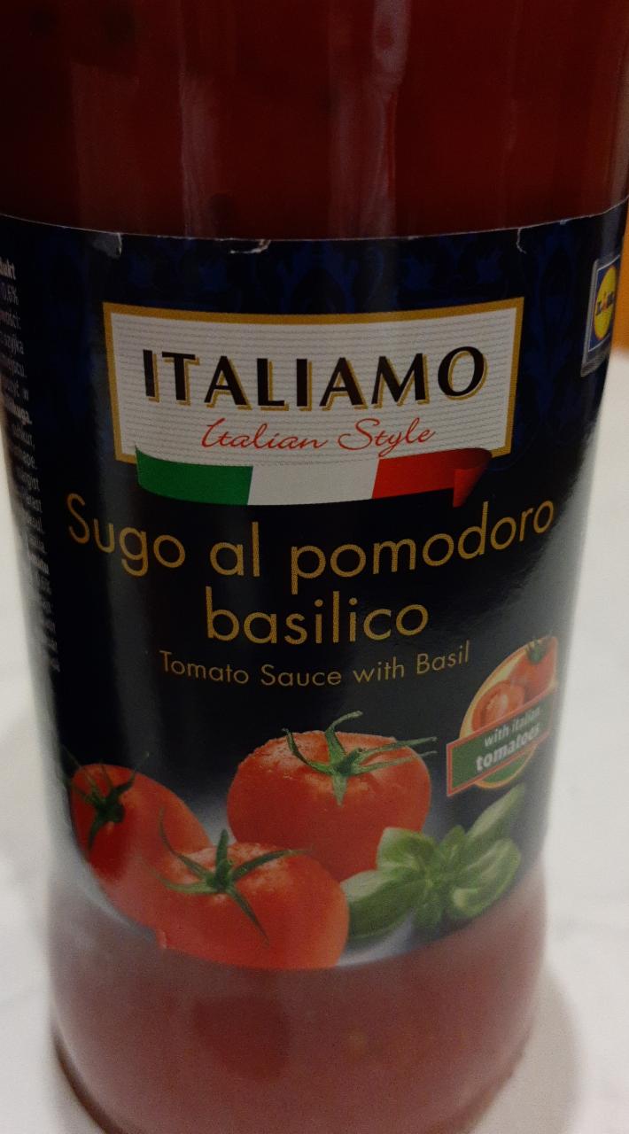 Zdjęcia - Sugo al pomodoro basilico Italiamo