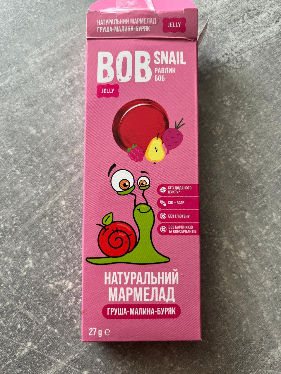 Zdjęcia - Fruit Jellie perar raspberry Bob Snail