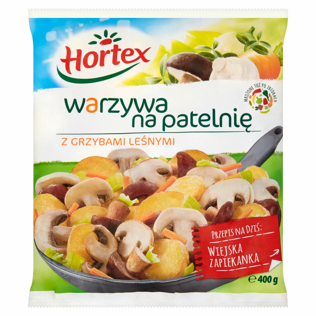 Zdjęcia - Hortex Warzywa na patelnię z grzybami leśnymi 400 g