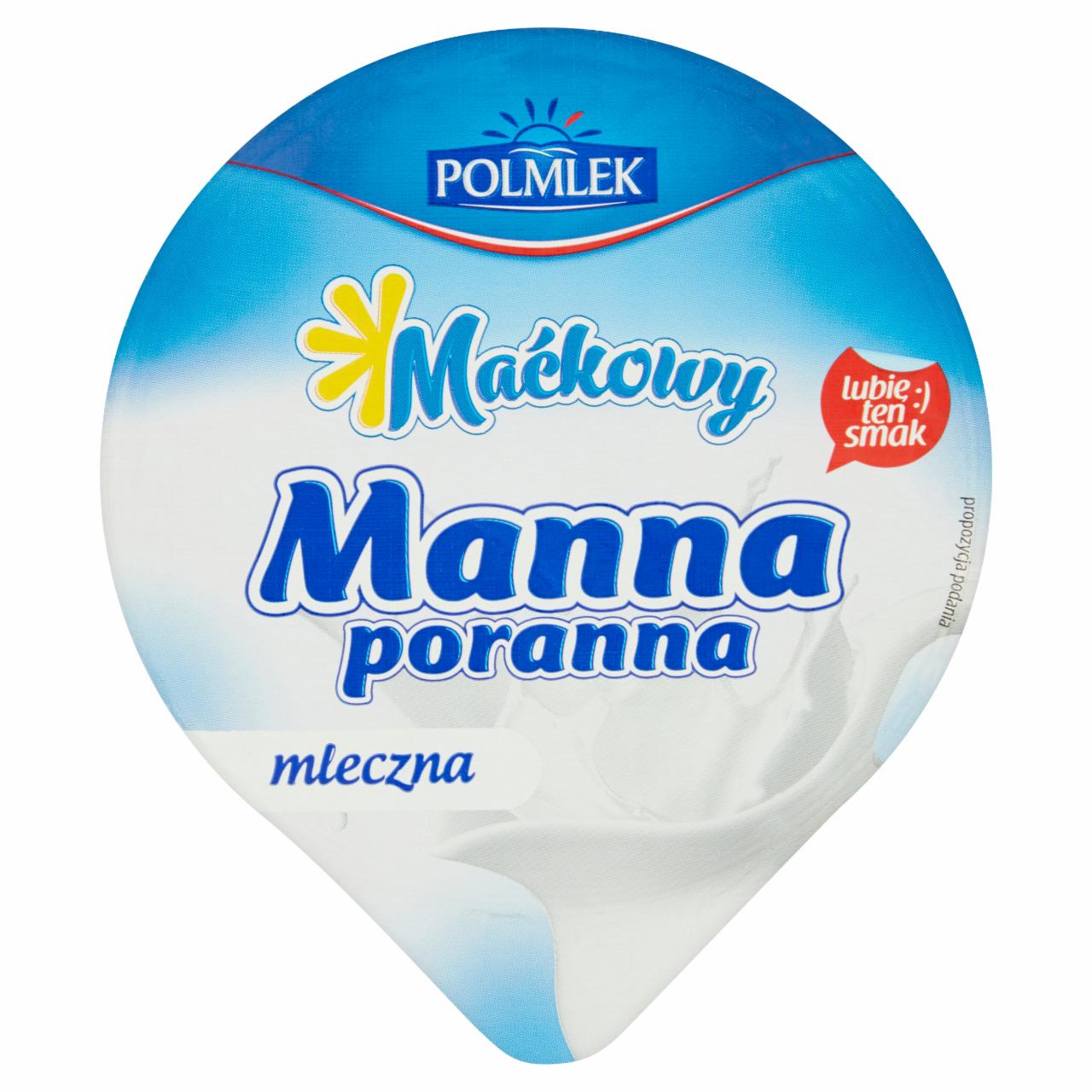 Zdjęcia - Polmlek Maćkowy Manna poranna mleczna 150 g