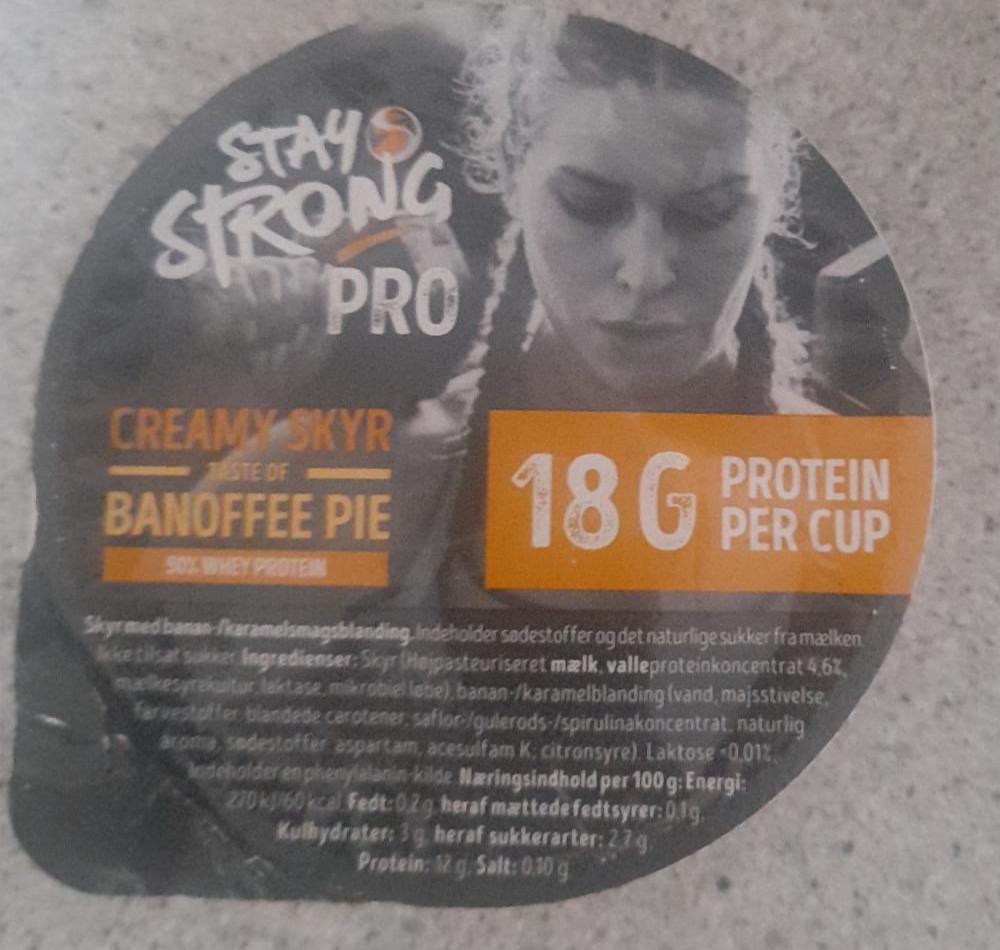 Zdjęcia - Skyr ciasto bananowe z toffi Stay strong pro