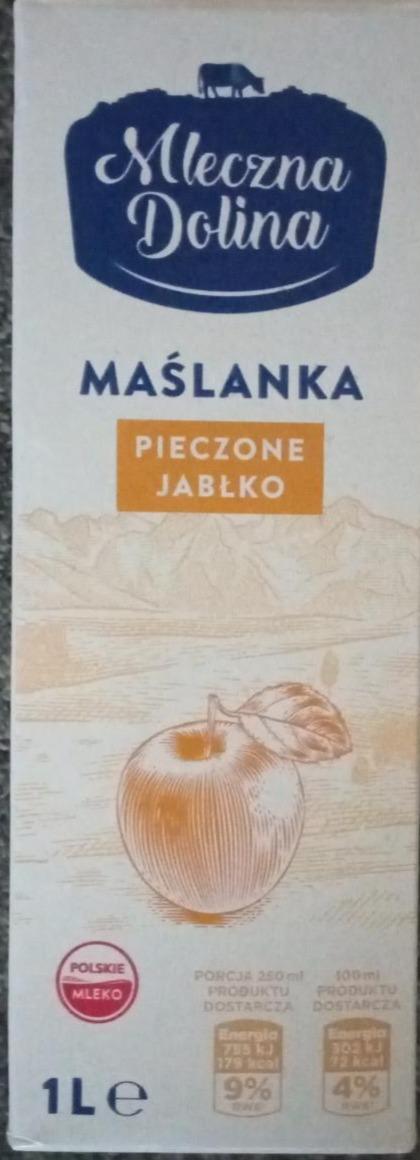 Zdjęcia - Maślanka Pieczone jabłko Mleczna dolina