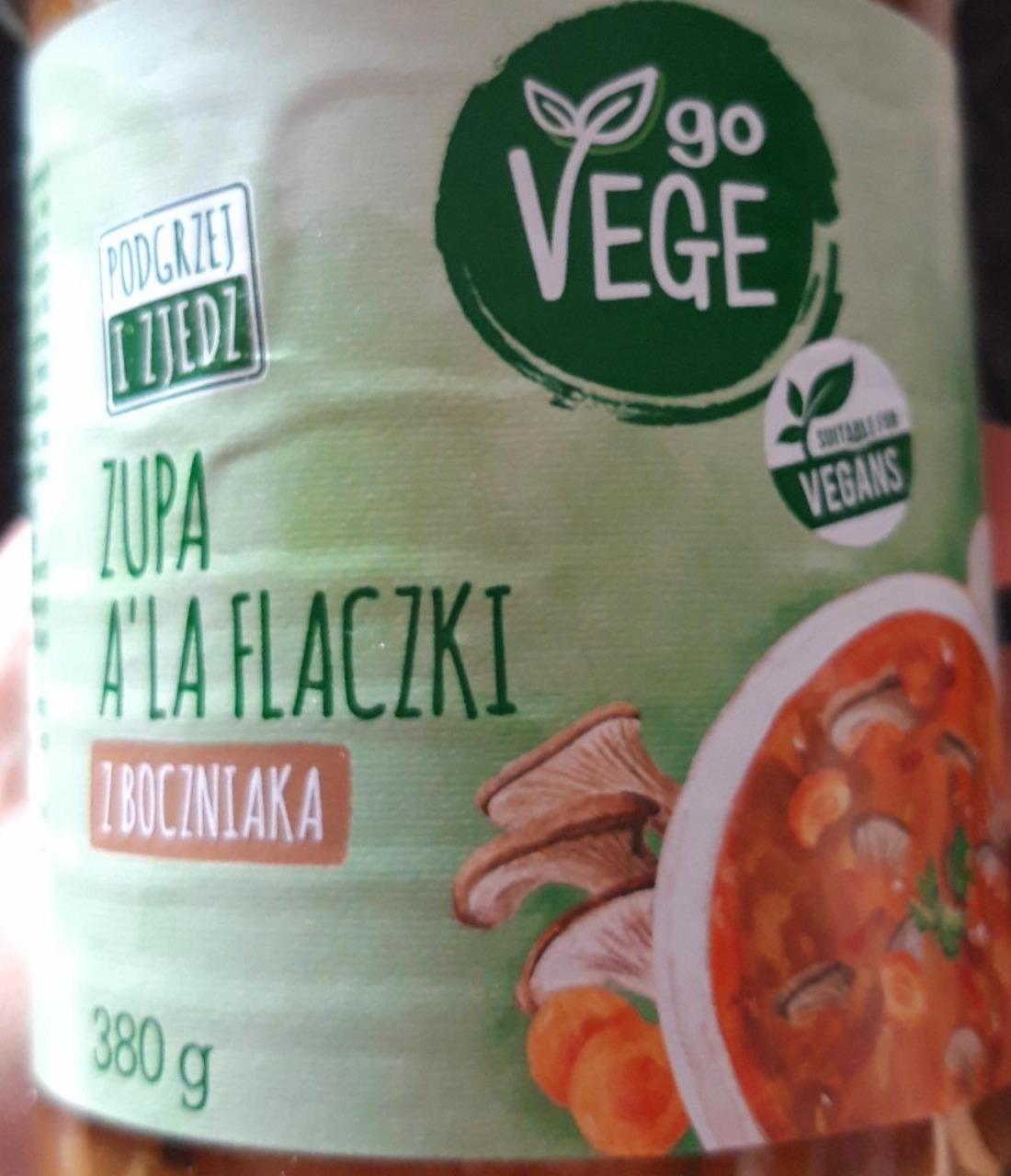 Zdjęcia - Zupa a'la flaczki z boczniaka Go Vege