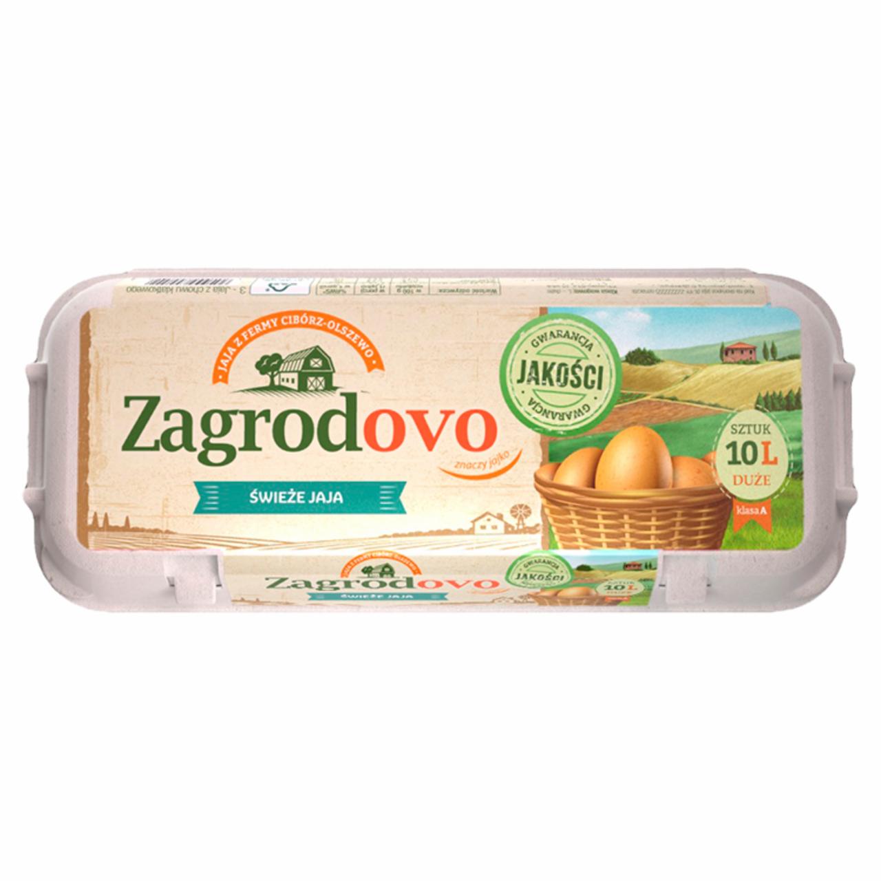 Zdjęcia - Zagrodovo Świeże jaja L 10 sztuk