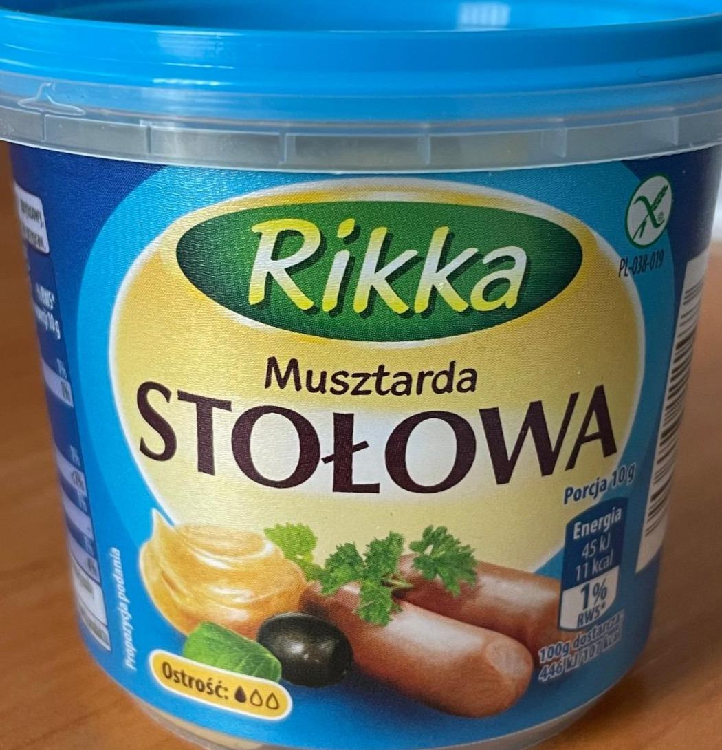 Zdjęcia - Musztarda stołowa Rikka