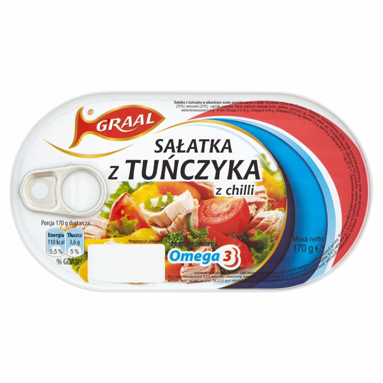 Zdjęcia - GRAAL Sałatka z tuńczyka z chilli 170 g