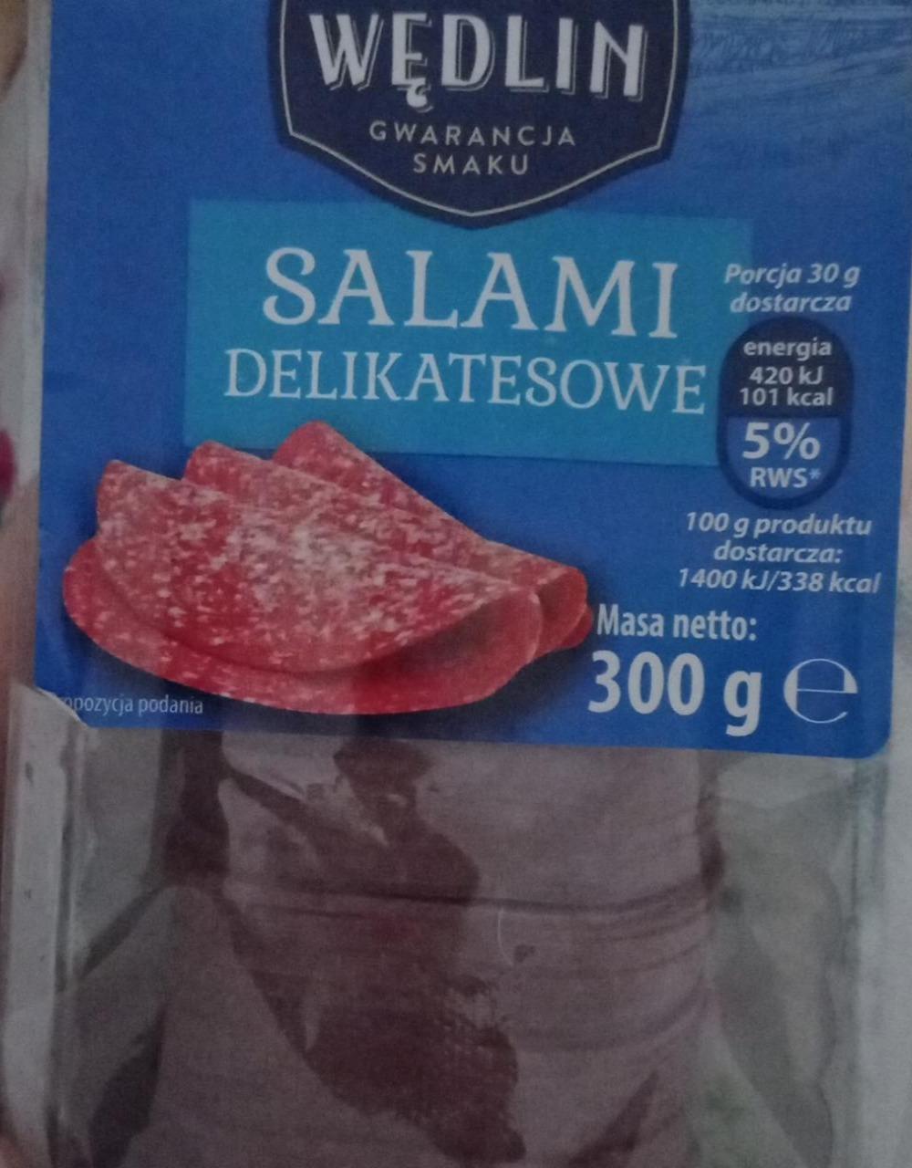 Zdjęcia - Salami delikatesowe kraina wędlin