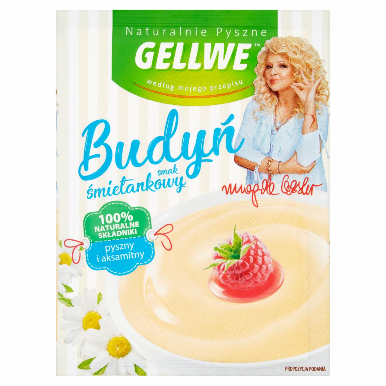 Zdjęcia - Gellwe Naturalnie Pyszne Budyń smak śmietankowy 40 g