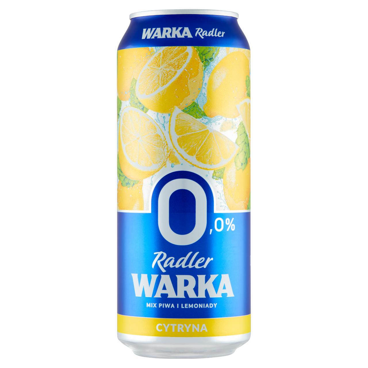 Zdjęcia - Warka Radler Piwo bezalkoholowe z lemoniadą o smaku cytrusowym 500 ml