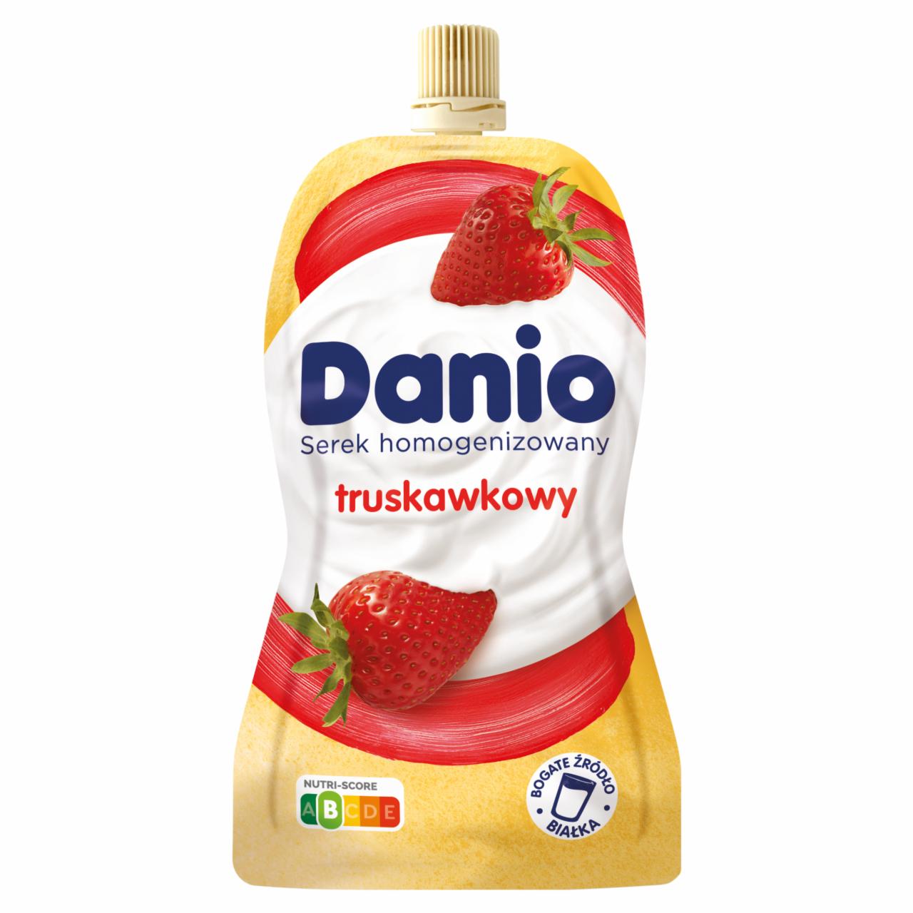 Zdjęcia - Danio Serek homogenizowany truskawkowy 120 g