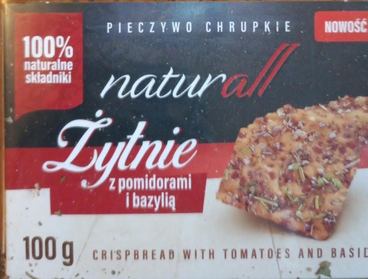 Zdjęcia - Pieczywo żytnie z pomidorami i bazylią Naturall