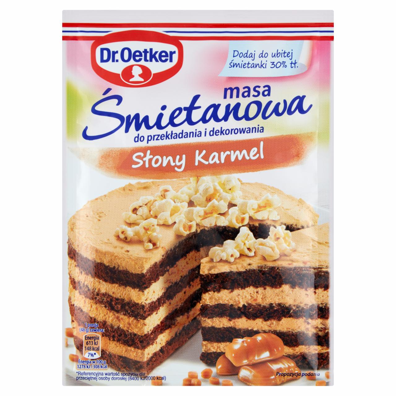 Zdjęcia - Dr. Oetker Masa śmietanowa słony karmel 85 g