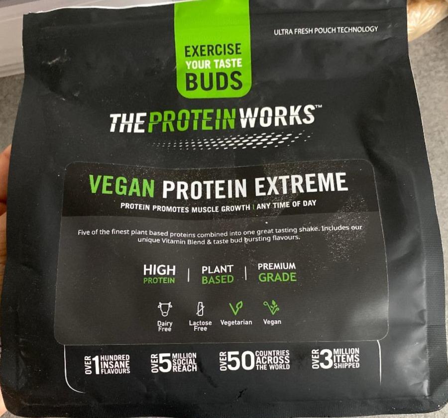 Zdjęcia - Vegan Protein Extreme Chocolate silk The Protein Works