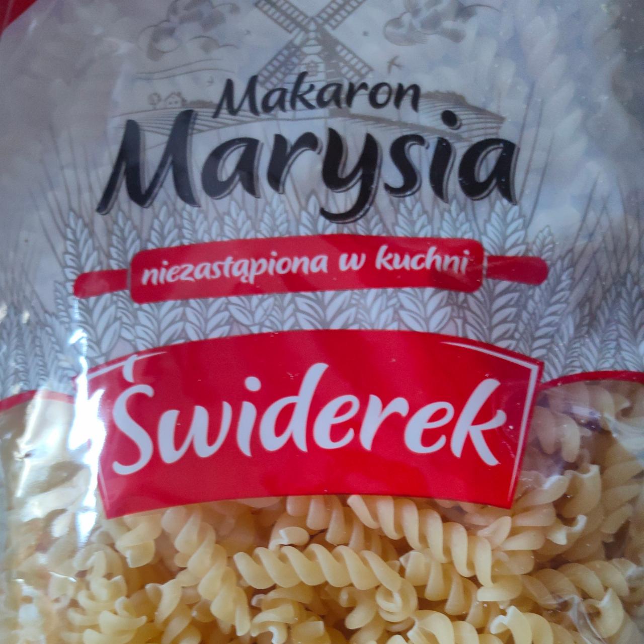 Zdjęcia - Makaron świderki makaron Marysia