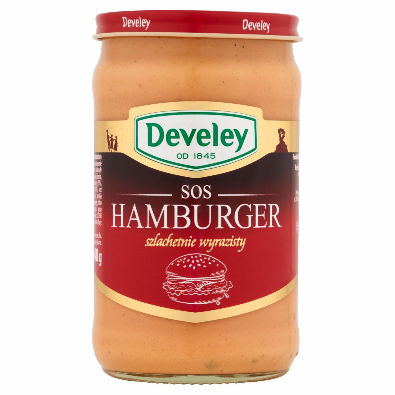 Zdjęcia - Develey Sos Hamburger 240 g