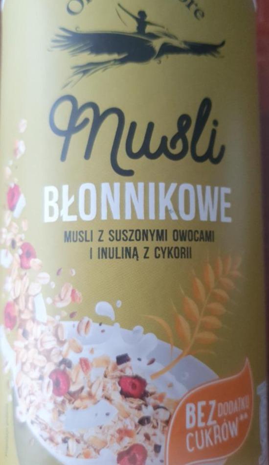 Zdjęcia - Musli błonnikowe z suszonymi owocami i inulina z cykorii One Day More