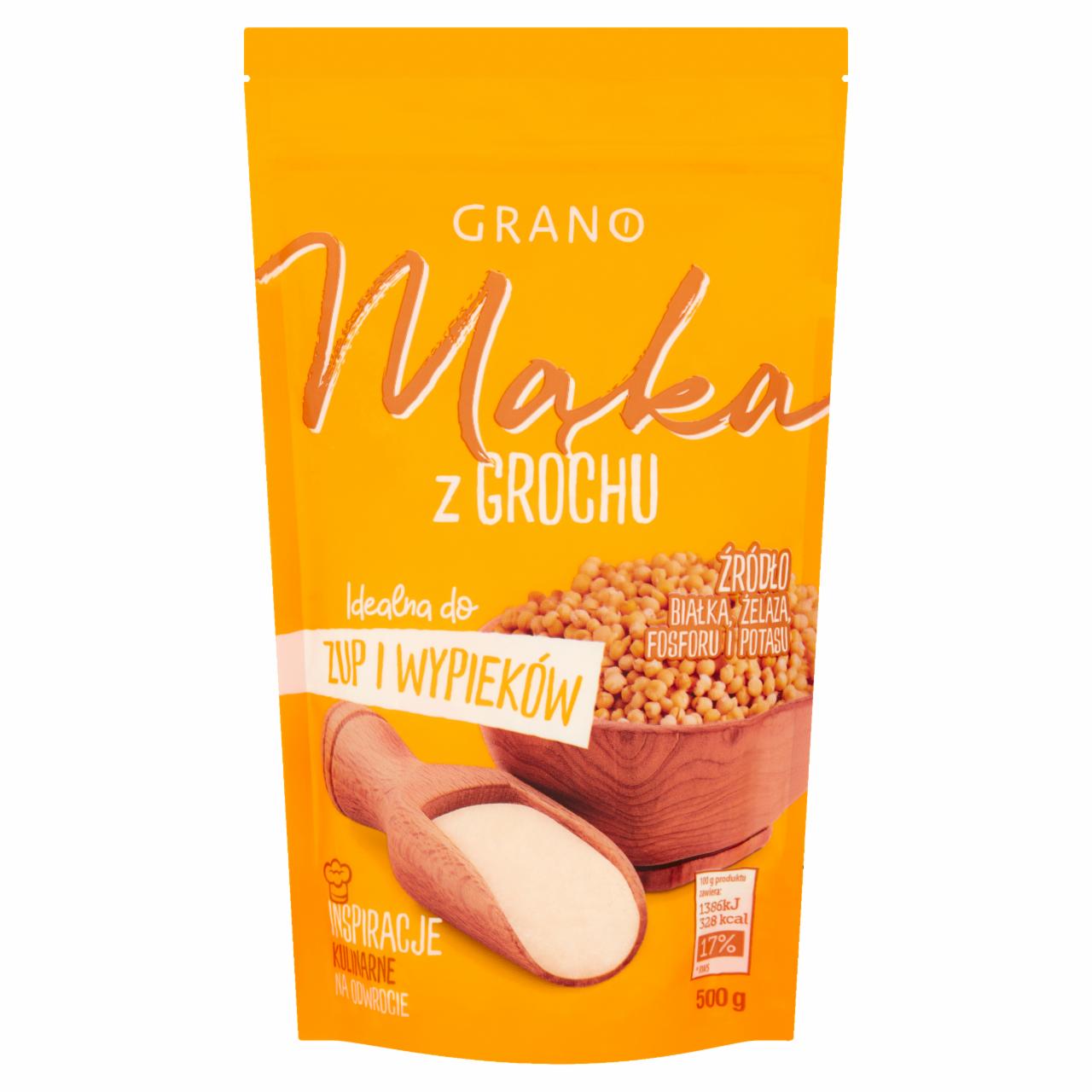 Zdjęcia - Grano Mąka z grochu 500 g